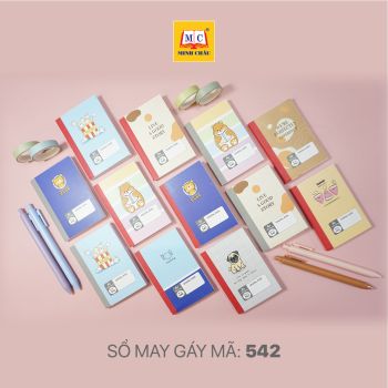 Sổ may gáy A7 (Mã 542)