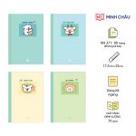 Vở kẻ ngang may dán gáy, 17.5 x 25cm, giấy vàng, ĐL 70gsm (Mã số: 271)