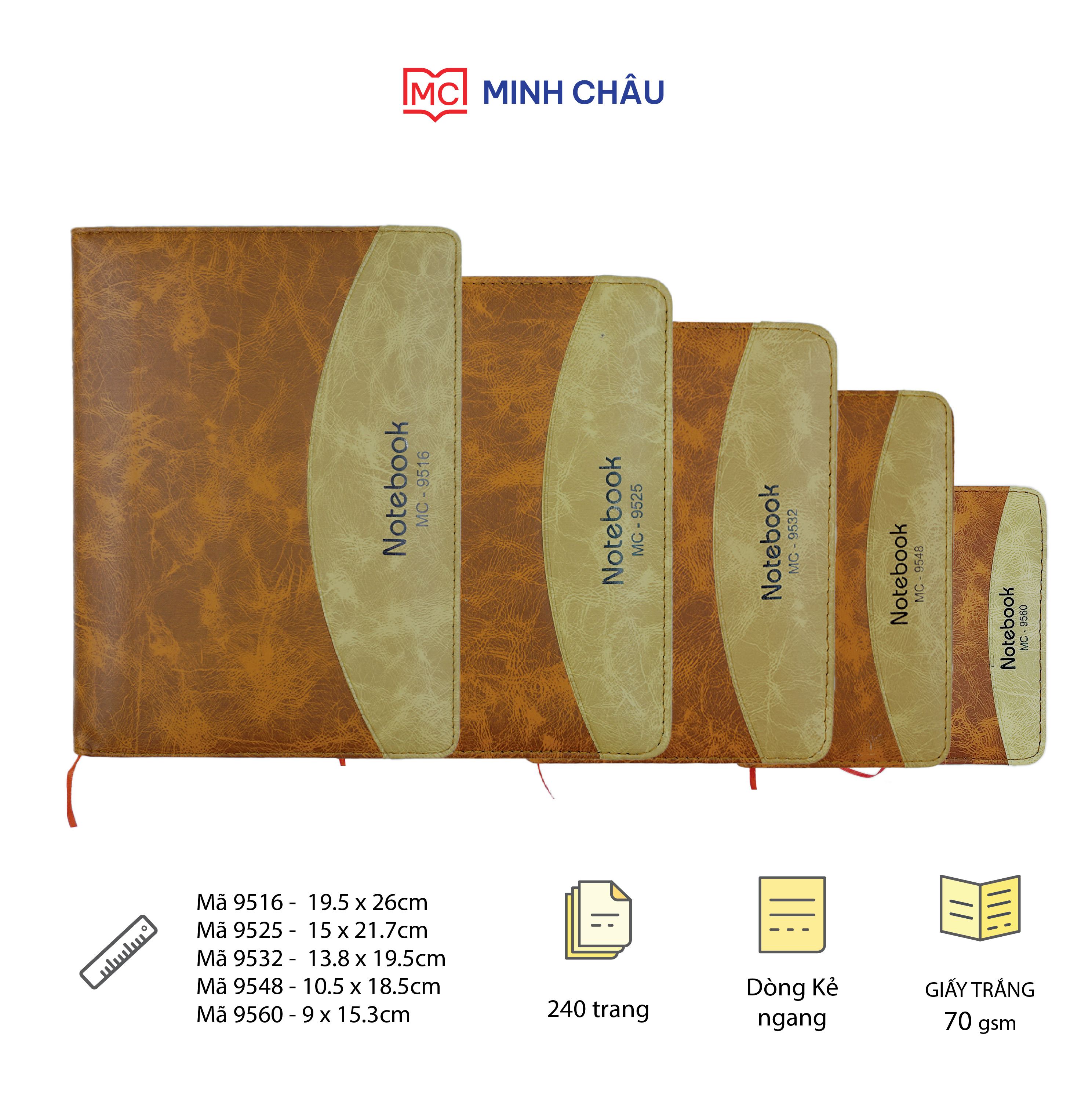 Sổ da cao cấp (Mã số: 9516-9525-9532-9548-9560)
