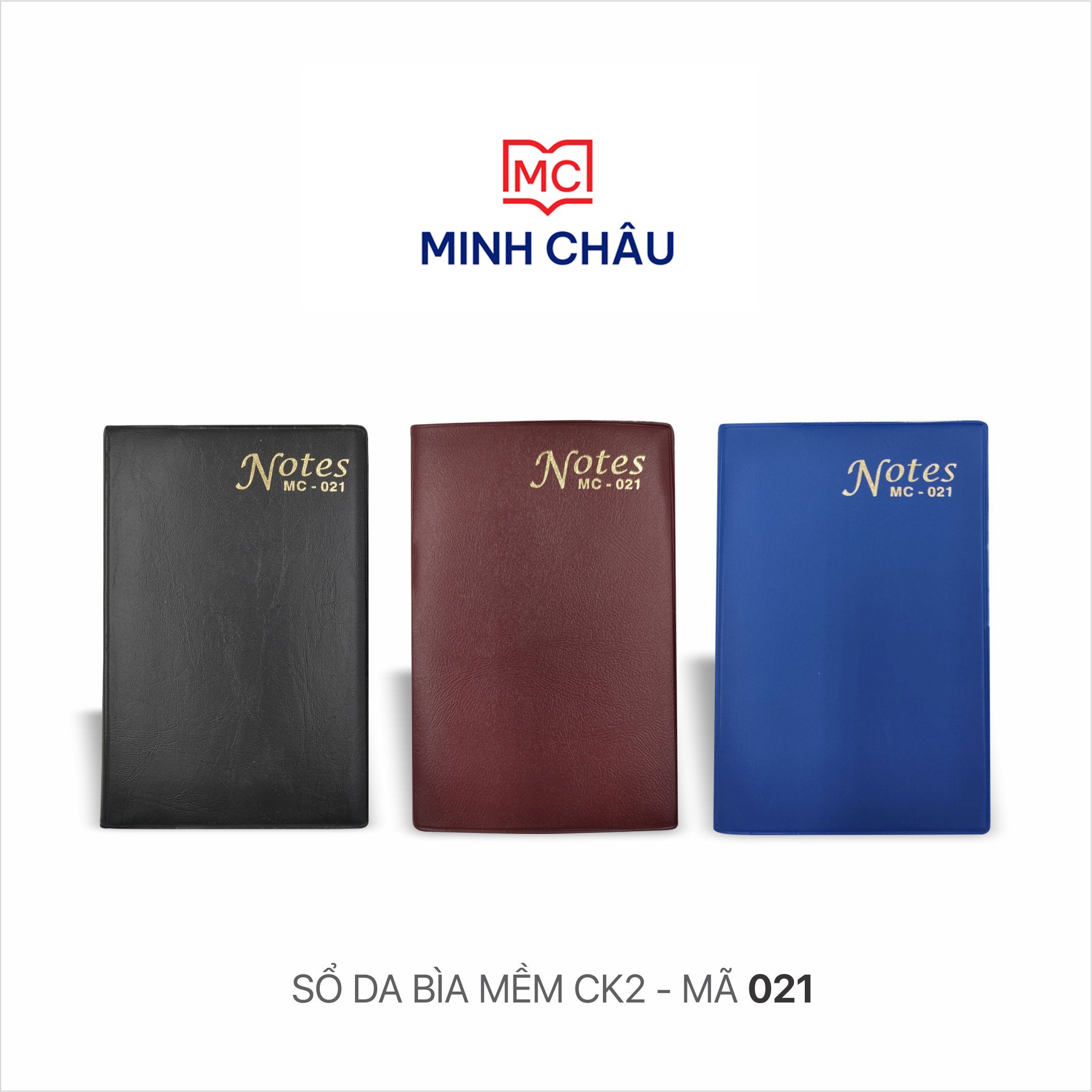 Sổ da bìa mềm CK2 (Mã 021)