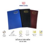 Sổ da bìa mềm CK7 (Mã 074)