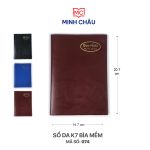 Sổ da bìa mềm CK7 (Mã 074)