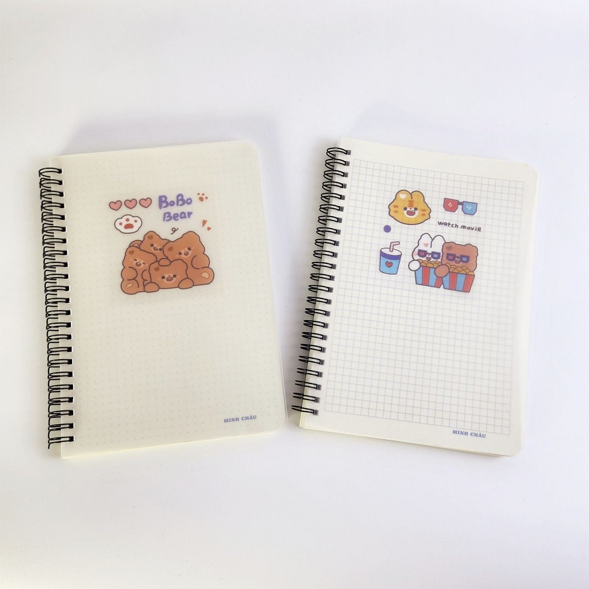Sổ Lò xo bìa nhựa B5 (Mã 801-802-803-804)