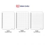 Sổ Lò xo bìa nhựa A5 (Mã 845-846-847)