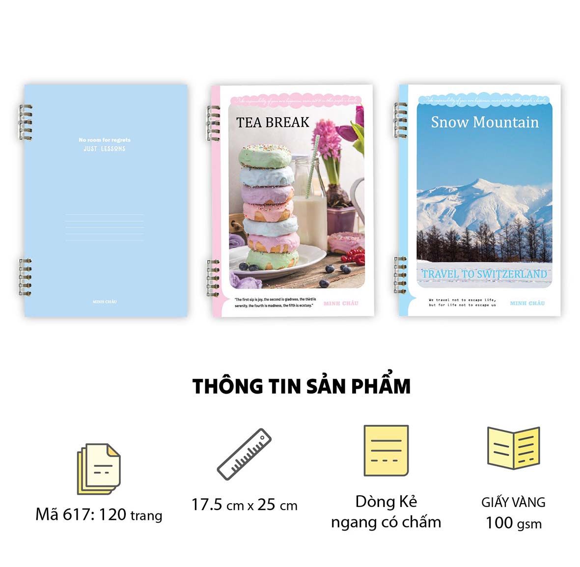 Sổ gáy còng B5 (Mã số: 617)