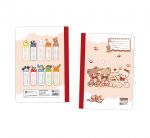 Vở Ô ly may dán gáy, 17.5x25cm, Giấy trắng ĐL 120gsm, Bộ mẫu Girl - Boy (Mã 1030-1031-1032-1033)