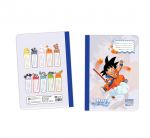 Vở Ô ly may dán gáy, 17.5x25cm, Giấy trắng ĐL 120gsm, Bộ mẫu Girl - Boy (Mã 1030-1031-1032-1033)