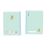 Vở kẻ caro may dán gáy, 17.5 x 25cm, giấy vàng, ĐL 100gsm (Mã số 274, 275, 276)