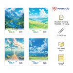 Vở kẻ ngang 17.5 x 25cm, ĐL 60, Giấy trắng (Bộ PLAY WITH SKY, Mã 2521 - 2523)