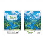 Vở kẻ ngang 17.5 x 25cm, ĐL 60, Giấy trắng (Bộ PLAY WITH SKY, Mã 2521 - 2523)